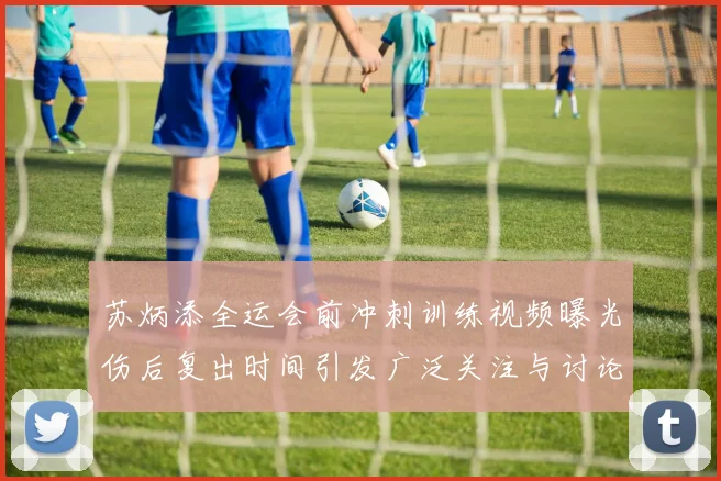 苏炳添全运会前冲刺训练视频曝光伤后复出时间引发广泛关注与讨论